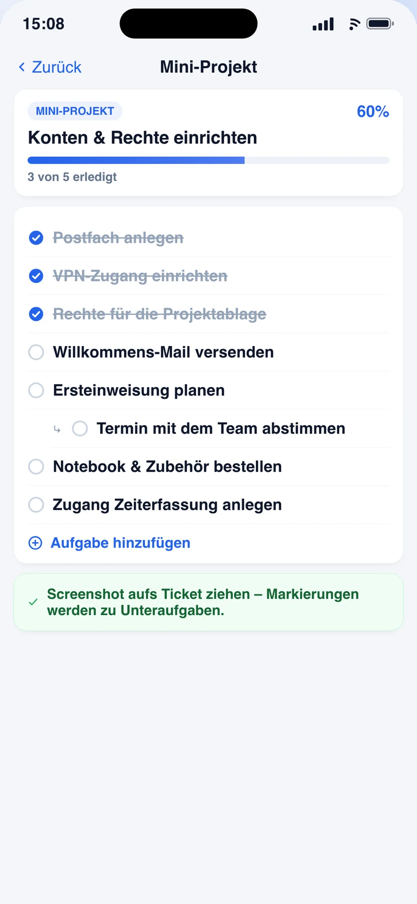 rapidFOX-App: Mini-Projekt